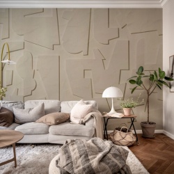 Fototapet, Abstract Wood, Beige, Rebel Walls - Img 4
