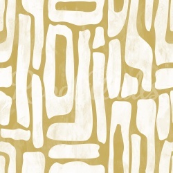 Fototapet, Aesthetic Shapes, Yellow, Rebel Walls - Img 2