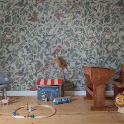Fototapet, Backwood Birds, Sand, Rebel Walls