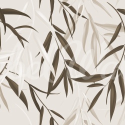 Fototapet, Bamboo Jungle, Brown, Rebel Walls - Img 2