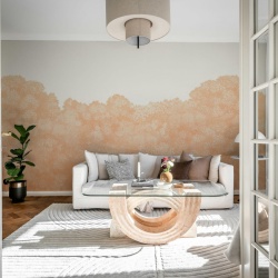 Fototapet, Belle Buisson, Peach Fuzz, Rebel Walls