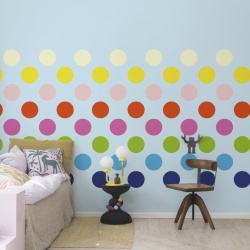 Fototapet, Big Dots, Rainbow, Rebel Walls - Img 6