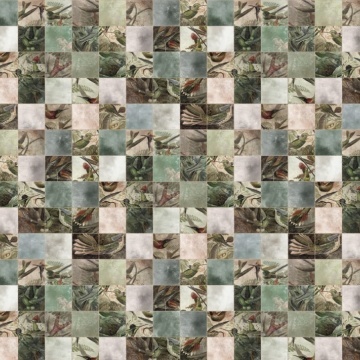 Fototapet, Birds of Paradise, Tiles, Rebel Walls - Img 2