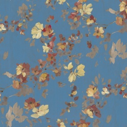 Fototapet, Blooming Garden, Turquoise, Rebel Walls - Img 2