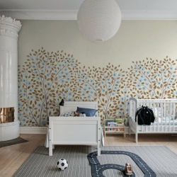 Fototapet, Blossom Tree, Beige, Rebel Walls