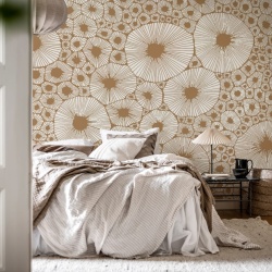 Fototapet, Bold Coral, Brown, Rebel Walls - Img 4