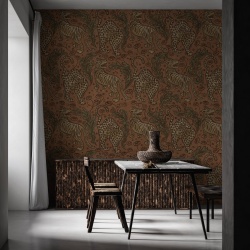 Fototapet, Bold Tigers, Velvet, Rebel Walls