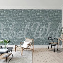 Fototapet, Bon Voyage, Blue, Rebel Walls - Img 3