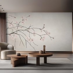 Fototapet Botanic Asahii Sakura Rêve AS204 - Img 2