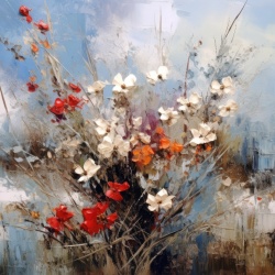 Fototapet Botanic Nectar Bouquet Rêve NB100