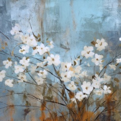 Fototapet Botanic Nectar Gypsophile Rêve NG101