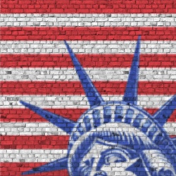 Fototapet, Bricks of Liberty, Rebel Walls - Img 4
