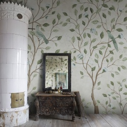 Fototapet, Chinoiserie Dream, Light Green, Rebel Walls - Img 3