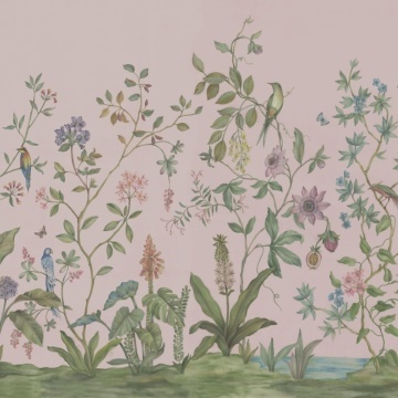 Fototapet, Chinoiserie, Pink, Rebel Walls - Img 2