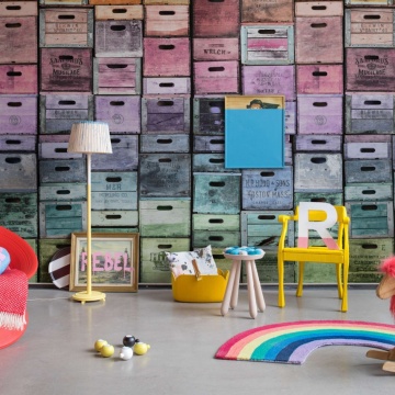 Fototapet, Color Boxes, Rebel Walls - Img 3
