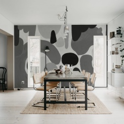 Fototapet, Color Clicks, Gray, Rebel Walls