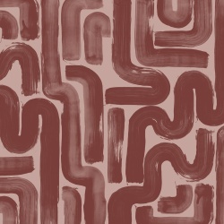 Fototapet, Drape Brush, Red, Rebel Walls - Img 2