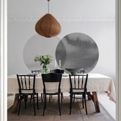 Fototapet, Eclipse, Graphite, Rebel Walls