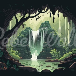 Fototapet, Fantasy Game, Dark, Rebel Walls - Img 2