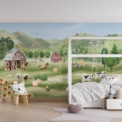 Fototapet Farm Joy, Oliver Robins