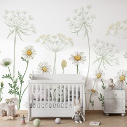 Fototapet Field of Daisies, Kikki Belle