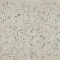 Fototapet Fine Intaglio Field Paper Texture, VLAdiLA - Img 2