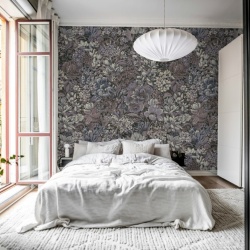Fototapet, Floral Garden, Lilac, Rebel Walls