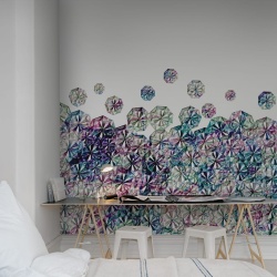 Fototapet, Florigami, Color, Rebel Walls - Img 3