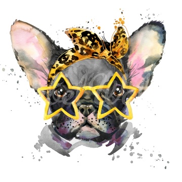 Fototapet, French Bulldog, Rebel Walls - Img 2