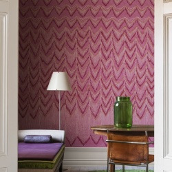 Fototapet, Fringed Follies, Hot Pink, Rebel Walls