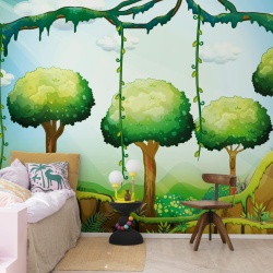 Fototapet, Gaming World, Green, Rebel Walls