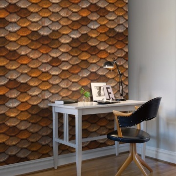 Fototapet, Golden Flakes, Rebel Walls - Img 3
