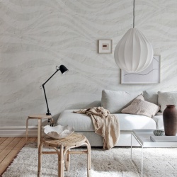 Fototapet, Graphic Hills, Soft Gray, Rebel Walls - Img 3