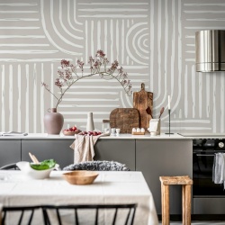 Fototapet, Graphic Vaults, Gray, Rebel Walls - Img 3