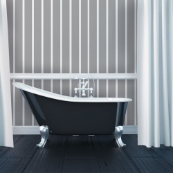 Fototapet Gray and White Stripes, VLAdiLA