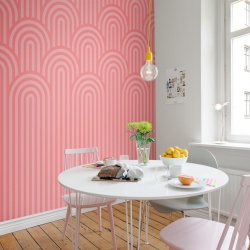 Fototapet, Happy Hills, Bubble Gum, Rebel Walls - Img 3