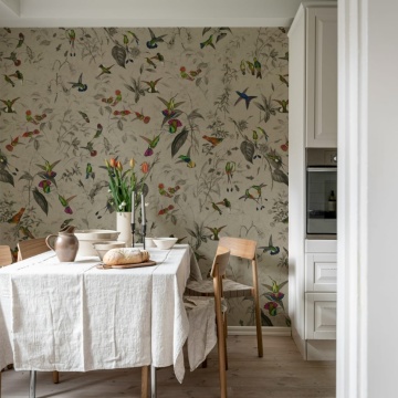 Fototapet, Hummingbird, Beige, Rebel Walls - Img 3