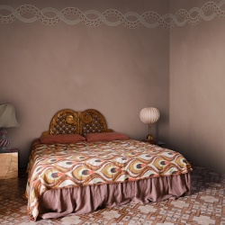 Fototapet, Ivory Braid, Pink, Rebel Walls