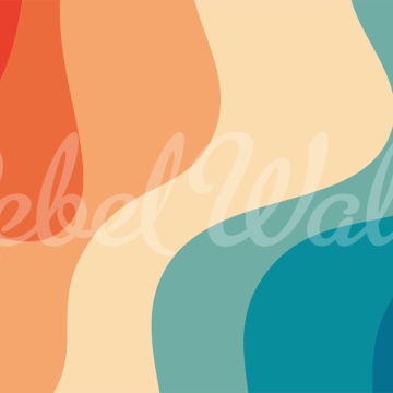 Fototapet, Joyfull, Rainbow, Rebel Walls - Img 2