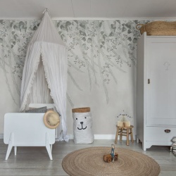 Fototapet, Lush Foliage, Sage Tint, Rebel Walls - Img 4