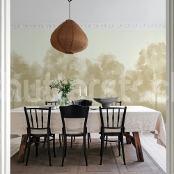 Fototapet, Misty Grove, Beige, Rebel Walls - Img 3