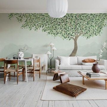 Fototapet, Mountain Tree, Green, Rebel Walls - Img 3