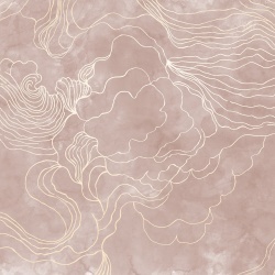 Fototapet, Opulence Storm, Pink, Rebel Walls - Img 2