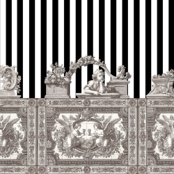 Fototapet Opulent Friezes, Cream - personalizat, VLAdiLA - Img 2