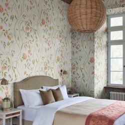 Fototapet, Peony Bloom, Pink, Rebel Walls