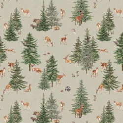 Fototapet Pine Forest - Green, Kikki Belle - Img 2