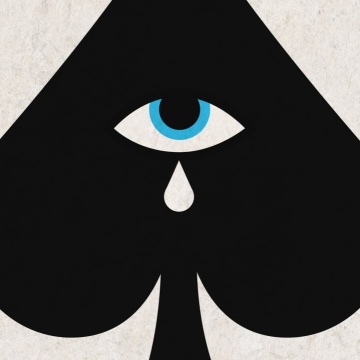Fototapet, Poker Face, Black, Rebel Walls - Img 4