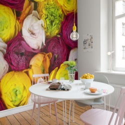 Fototapet, Ranunculus, Rebel Walls