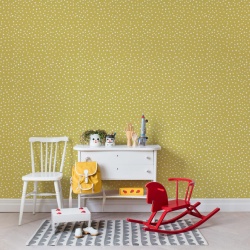Fototapet, Rebel Dot, Papaya, Rebel Walls