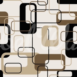 Fototapet, Retro Squares, Beige, Rebel Walls - Img 5
